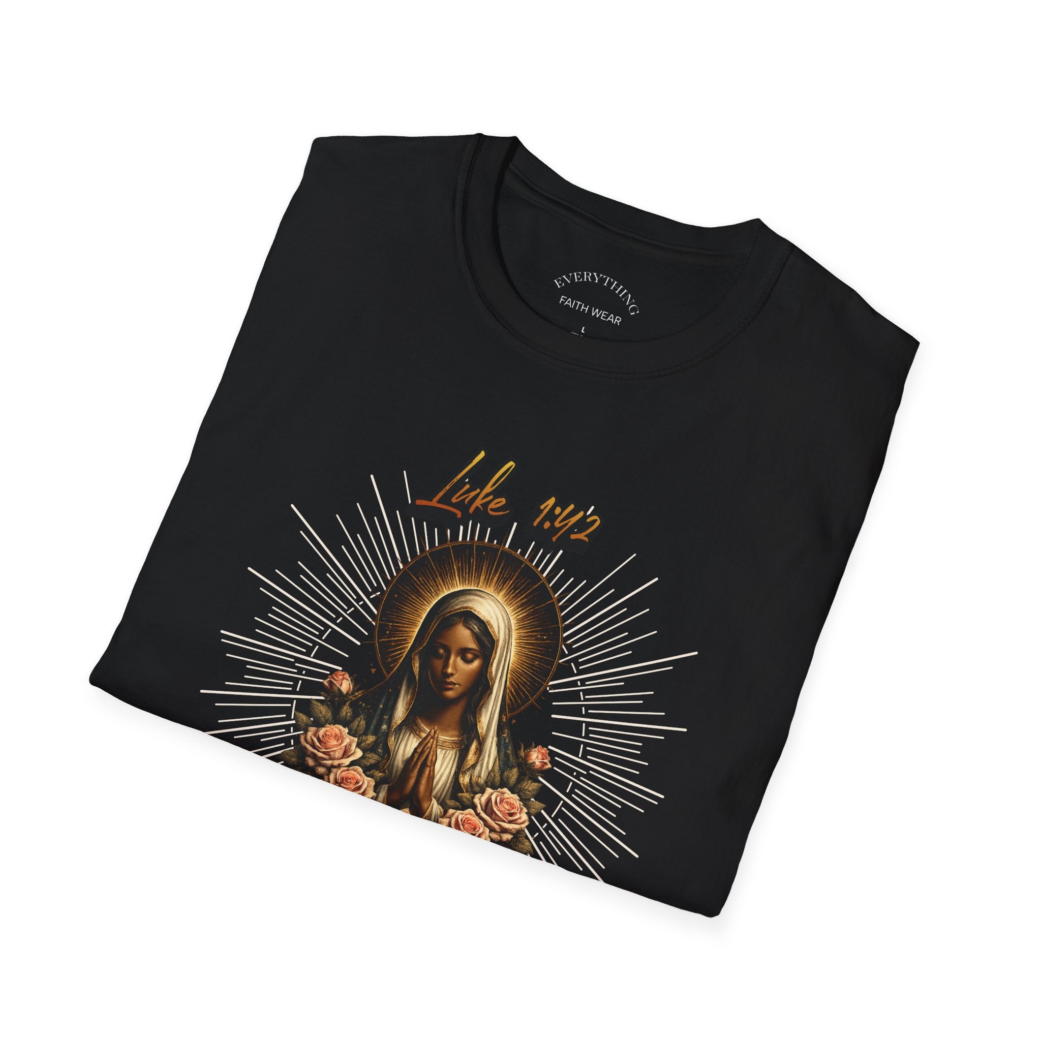 Mama Prayed T-Shirt — Vintage Religious Virgin Mary Graphic Tee