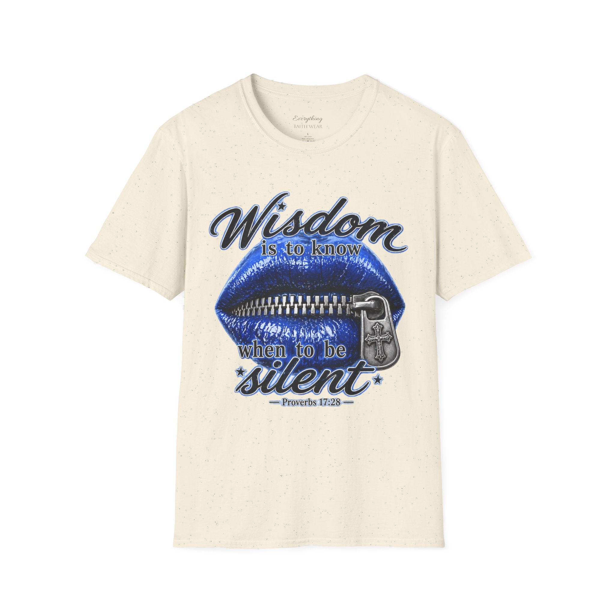 Wisdom Is Knowing When to Be Silent T-Shirt