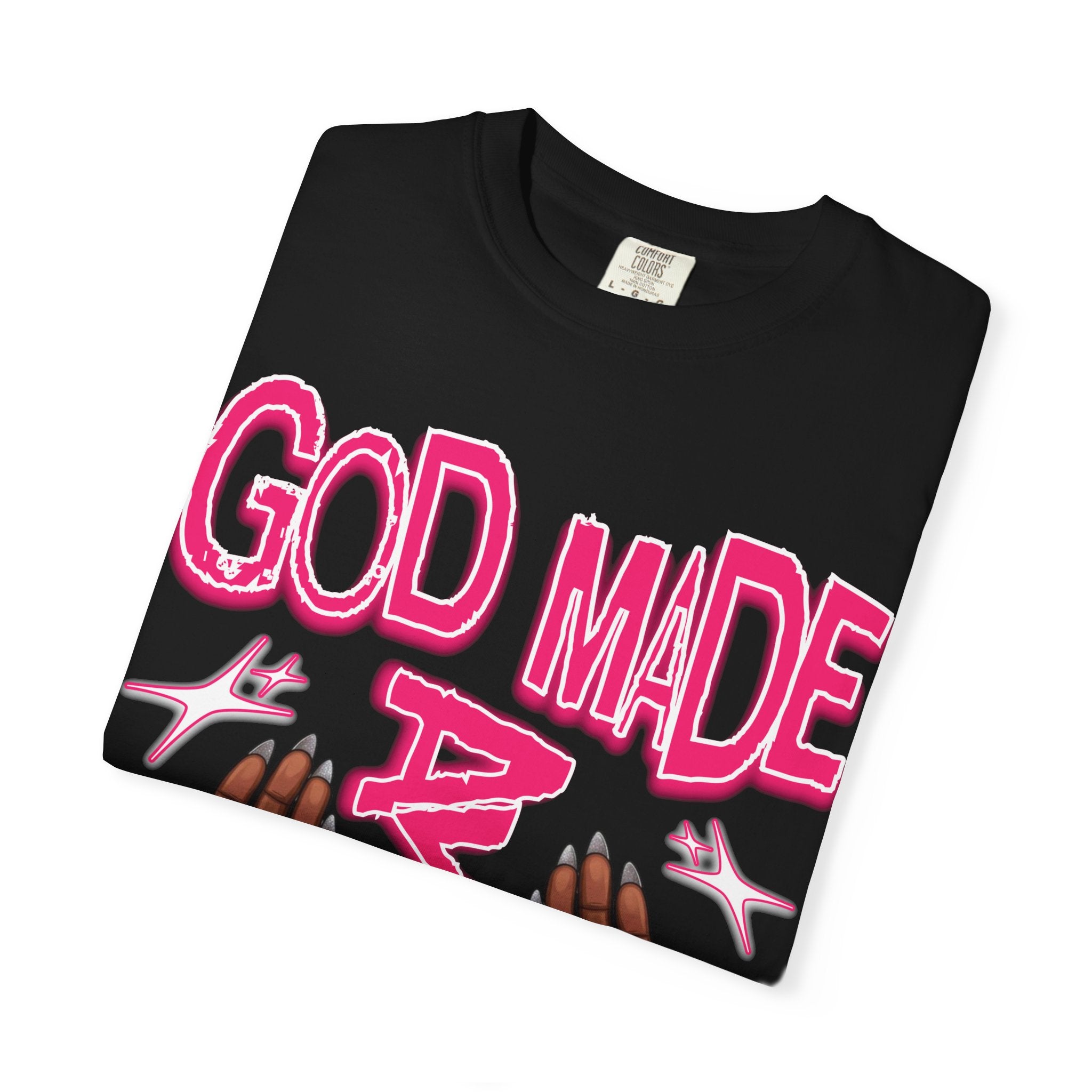 God Made a Way T-Shirt — Inspirational Faith Tee with Praying Hands Design