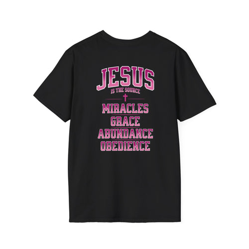Faithing It T-Shirt — “Jesus” Inspirational Christian Graphic Tee